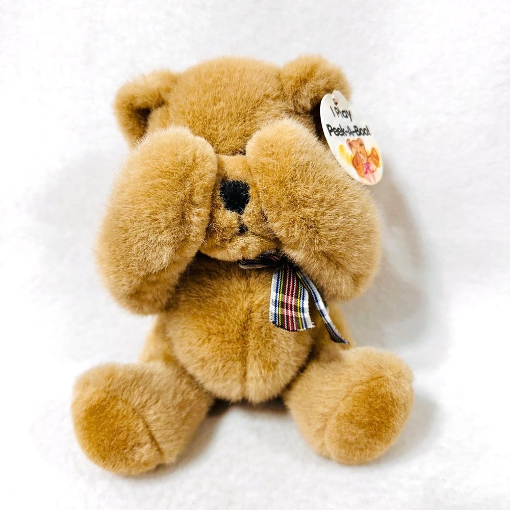 Vintage Peek-A-Boo Bear by Mango Teddy Bear Co.